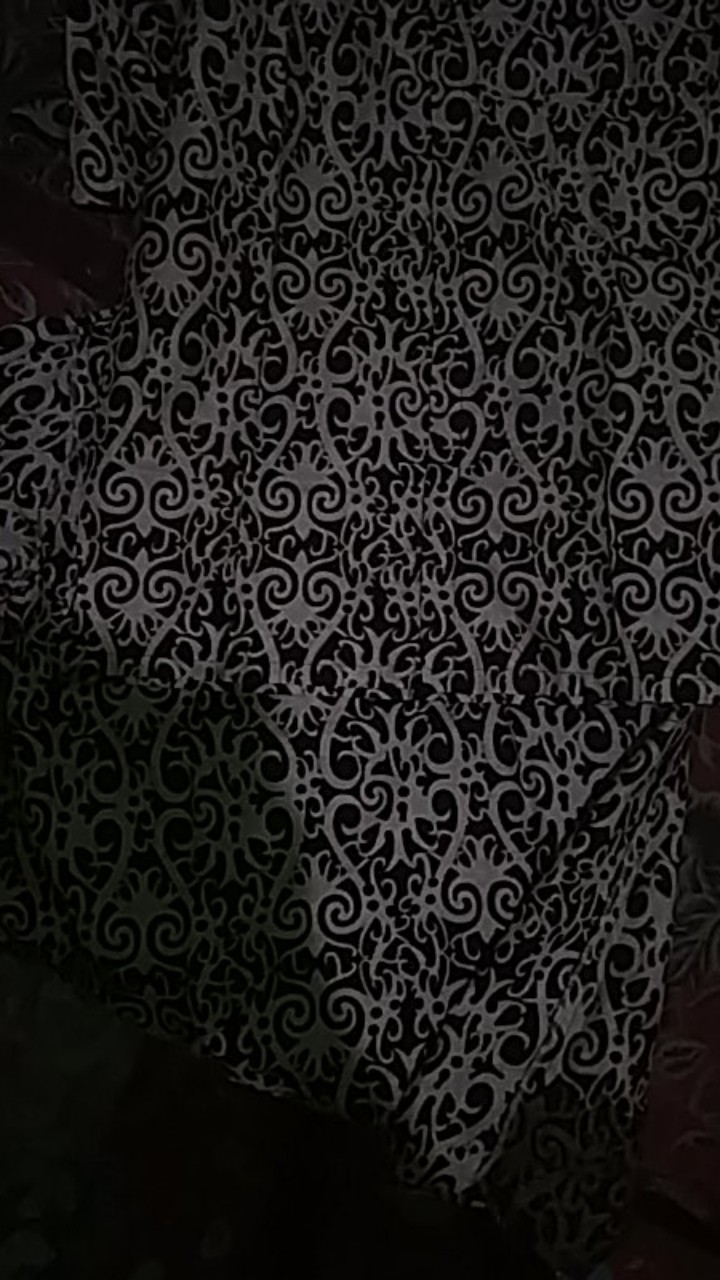 Maura Couple - Sania Ruffle Batik Couple Kemeja Lengan Pendek Blouse Batik Wanita Murah