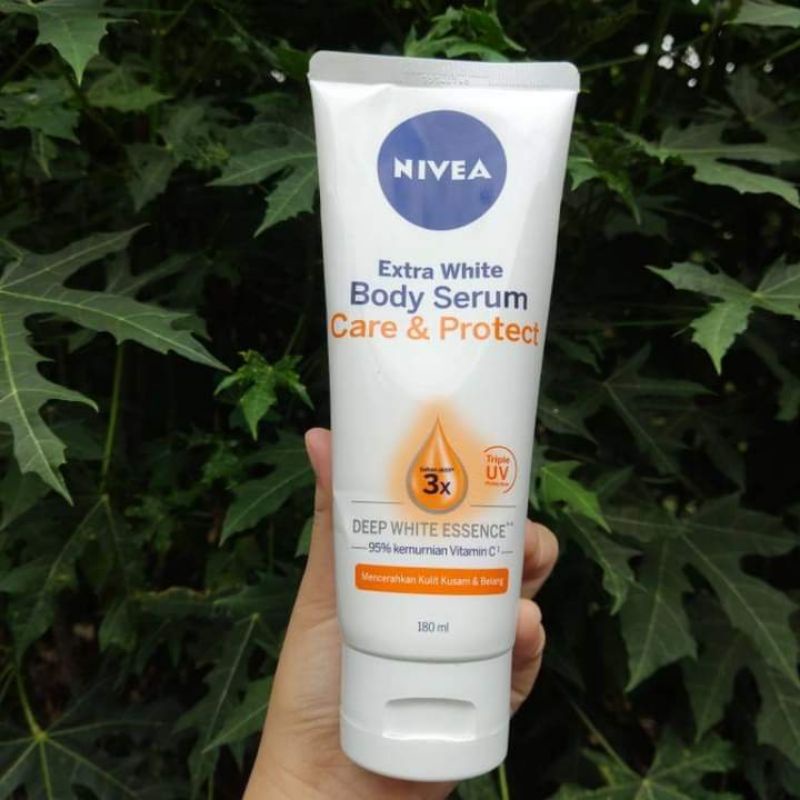 NIVEA Body Serum Extra White Care &amp; Protect 180ml | Nivea Oren