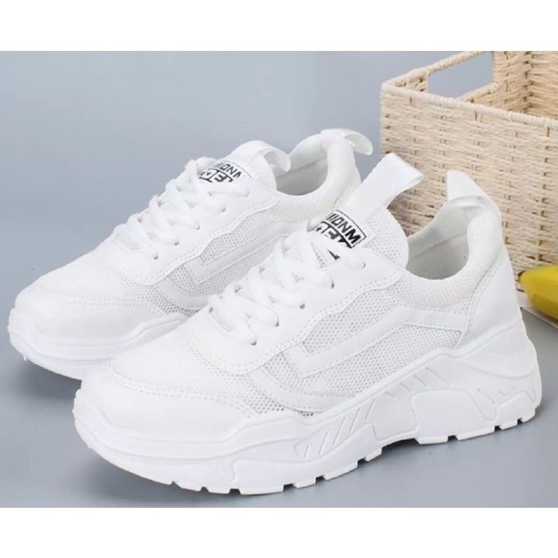 SEPATU SNEAKERS WANITA KOREA COEK / SEPATU WANITA KEKINIAN / SEPATU SNEAKERS WANITA TERBARU TERLARIS