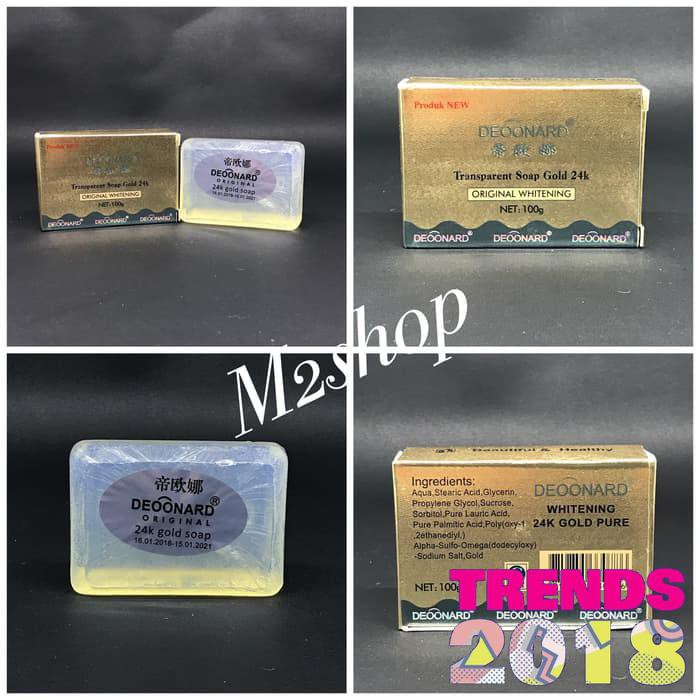 [ Gold ] Sabun Deoonard Gold - Deoonard Gold Soap