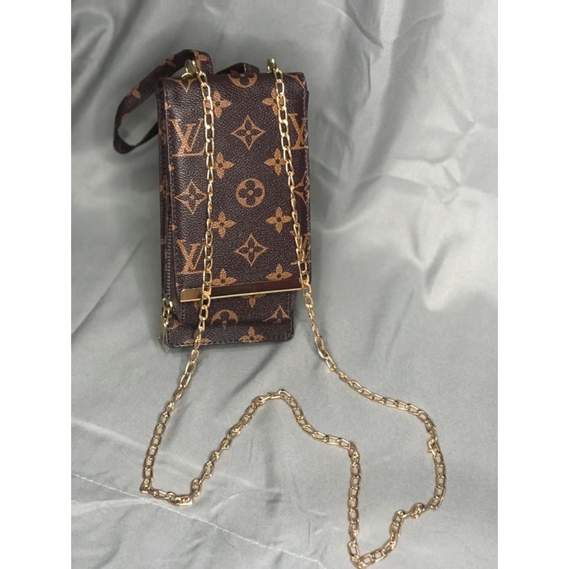 New Tas slingbag rante multifungsi PRETTY Vol.2 L.V CIDOT / dompet HPO mini skat banyak tali rante