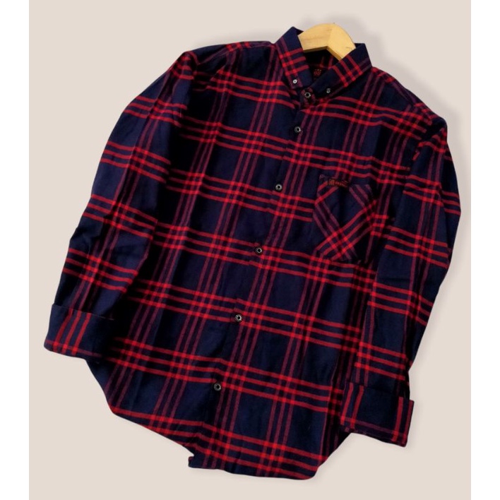 KEMEJA FLANEL KOTAK KOTAK KASUAL WANITA LENGAN PANJANG | ATASAN CEWEK | OUTER FLANEL-F2
