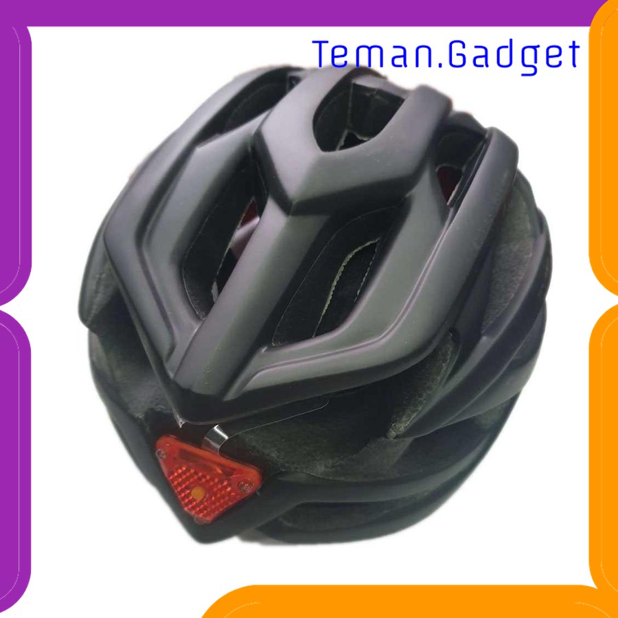 TG-IB515 TaffSPORT Helm Sepeda Cycling Helmet EPS Foam PVC Shell LED - XK07