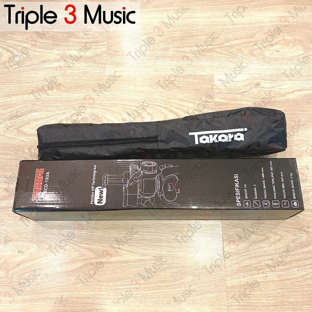 TAKARA ECO 193A Tripod kamera Tripod smartphone