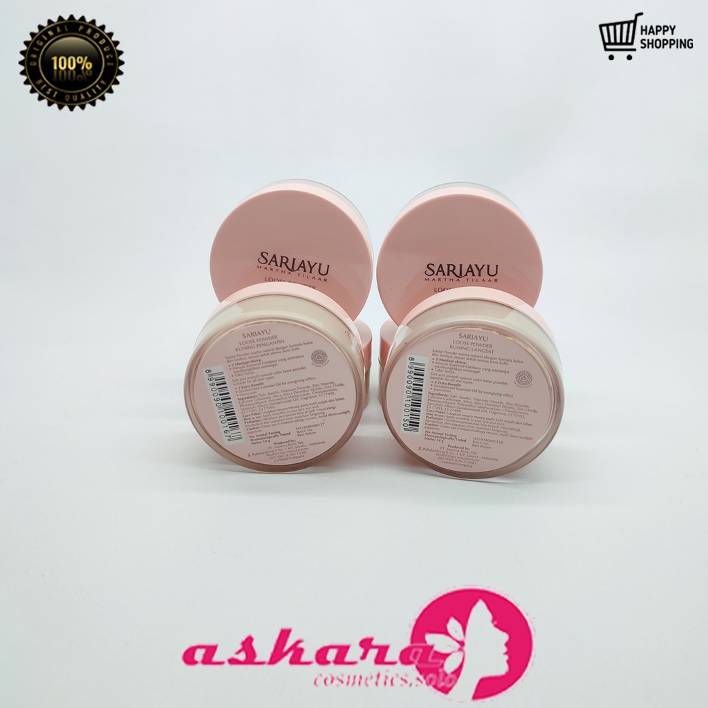 Sariayu Loose Powder 14 gr / Sariayu Bedak Tabur