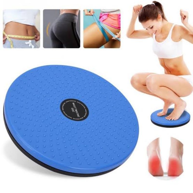 MAGNETIC WAIST TWISTING DISC BALANCING BOARD ALAT FITNESS PINGGANG PENGECIL PERUT