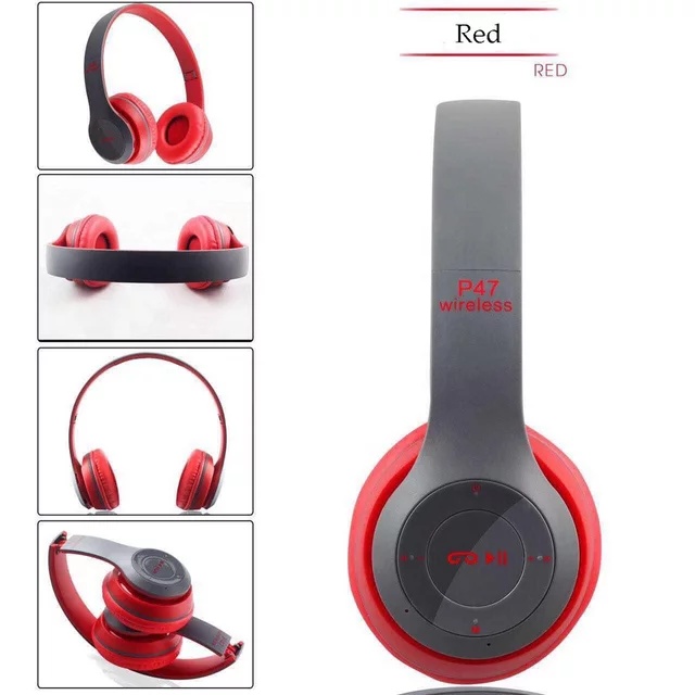 CheapHeadphone P47 Bluetooth Wireless Stereo Earphone Bluetooth headset subwoofer portable