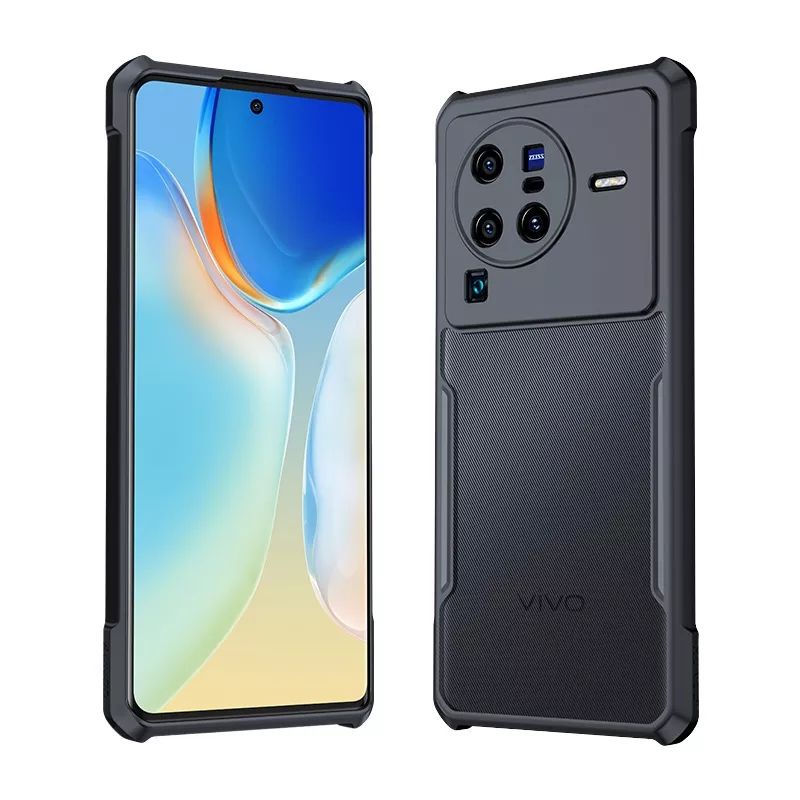 Casing Vivo X80 X80 Pro Shockproof Transparent Airbag Soft Hard Case Vivo X80 Vivo X80 Pro Cover