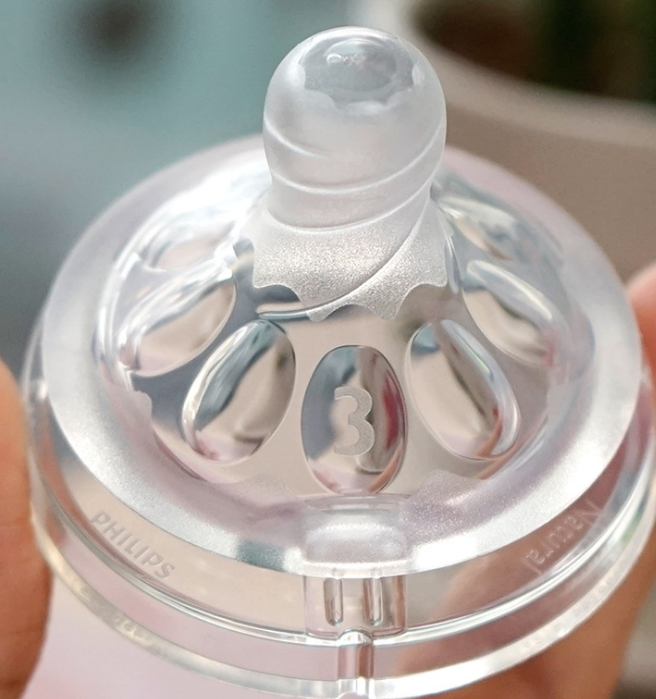 Spiral New Philips New Avent Wide Bore Pacifier Stok Cepat Bebas BPA