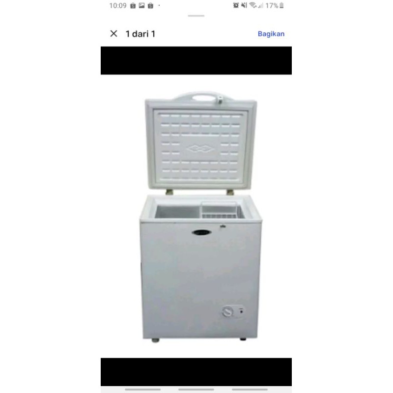 PROMO CHEST FREEZER FRIGIGATE F-100  85 WATT 100 LITER