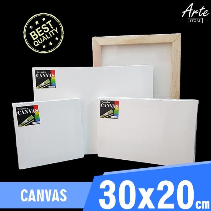 

Kanvas Lukis Hitam - Premier Black Canvas 30x 20 / 40 cm