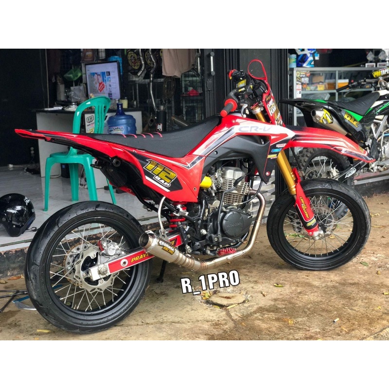 KNALPOT KOLONG PNP CRF ,klx,DT150 RADAMEL-RACING_knalpot