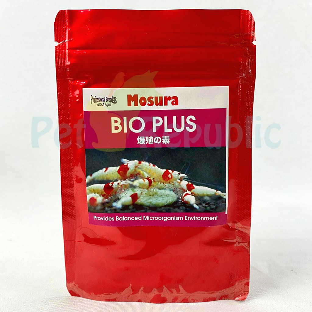 

MOSURA Suplement Udang Hias BIOPLUS for Microorganism Environment 25gr