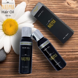 Najpra Hair Oil Minyak Rambut Pria Penghitam Rambut Uban 100ml | Shopee