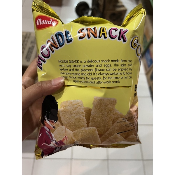 Monde snack gold 60gr / Monde snack asin 60gr