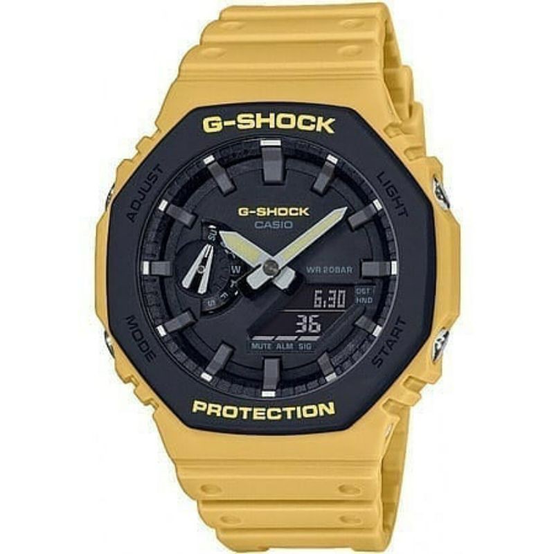 Casio G-Shock GA-2110SU-9DR Kuning jam tangan pria garansi resmi