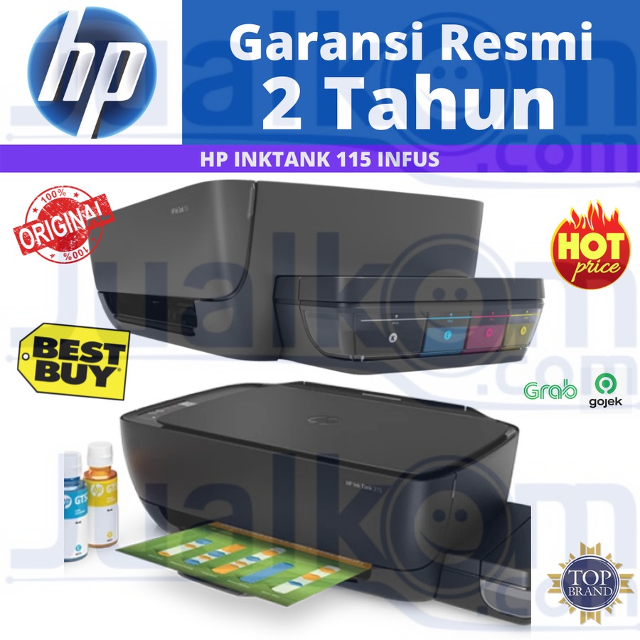 PRINTER HP INK TANK 115 RESMI Print Only