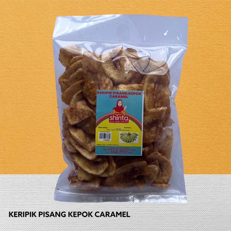 

keripik pisang caramel