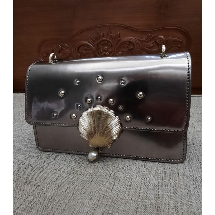 Pomelo. sling bag Genuine leather