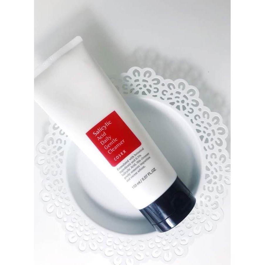cara pakai cosrx salicylic acid daily gentle cleanser