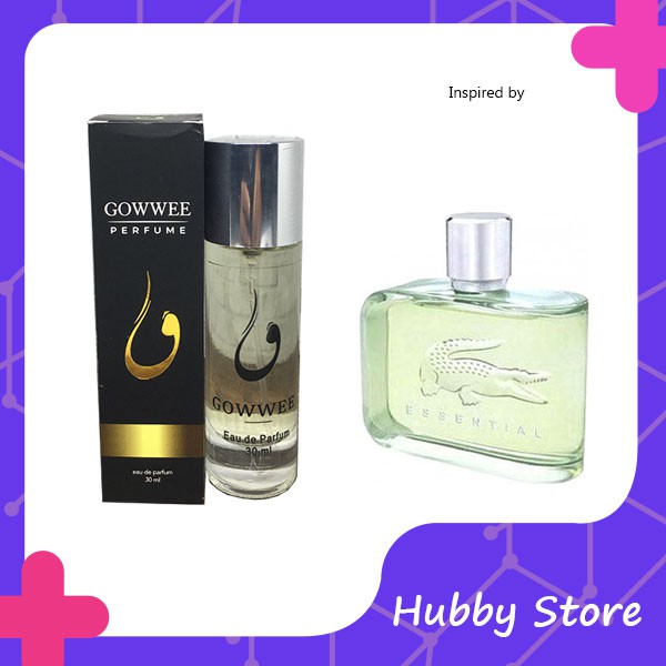 Gowwee Parfum Lacoste Essential Men - Inspired - Parfum Pria Alkohol Spray Tahan Lama