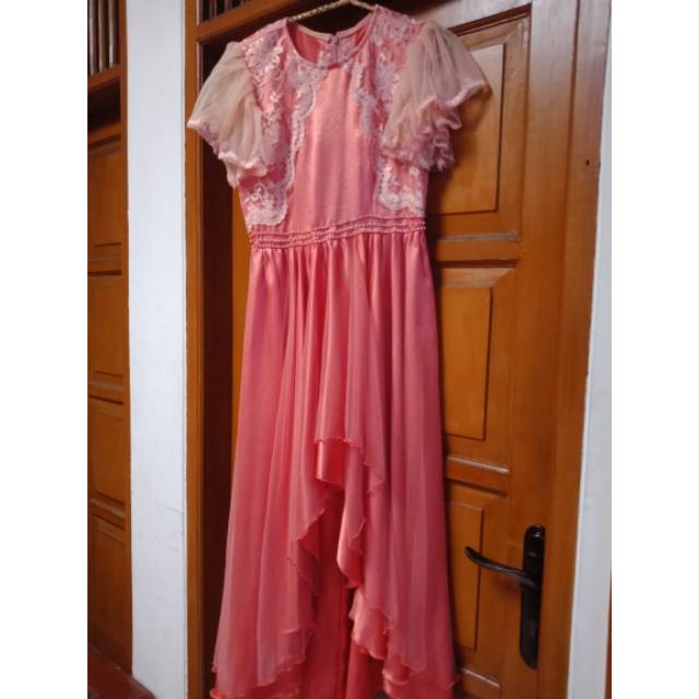 Preloved dress kebaya modern 1x pakai