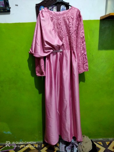 Gamis Brokat Cavlin // Pusat Kulakan Batik