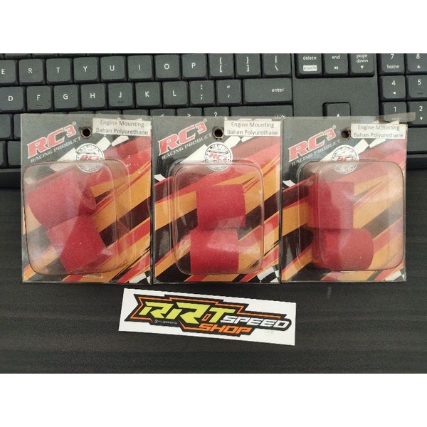 KARET ENGINE MOUNTING RC3 RACING