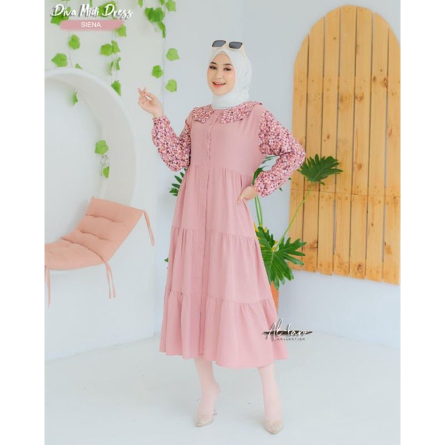 DIVA MIDI DRESS ORI BY AL FARO TERBARU