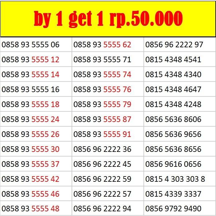 Simtray Nomer Cantik Indosat Oredo 4G Nomor Indosat Im3 Mentari Kartu Perdana