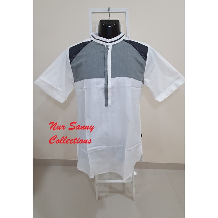 BAJU KOKO AL-LUTHFI BAJURI PENDEK PUTIH