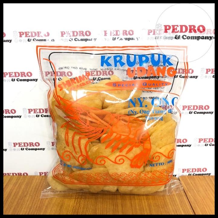 

Ny Ong Tiang Bie Krupuk Udang 500 Gram - Shrimp Cracker