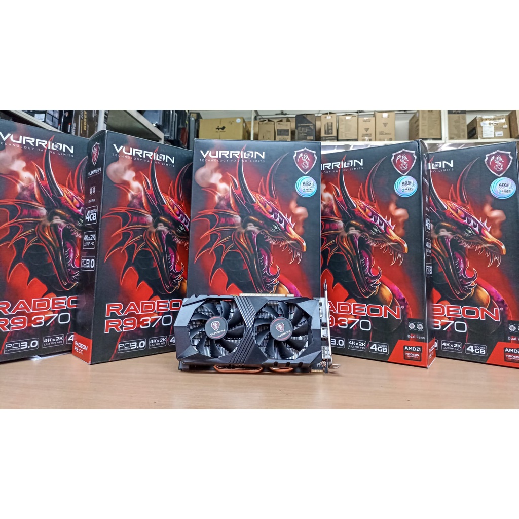 VGA CARD / VGA AMD VURRION RADEON R9 370 / R9 370 4GB GDDR5 256-bit