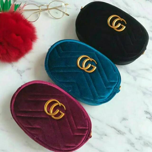 Tas pinggang gucci wanita