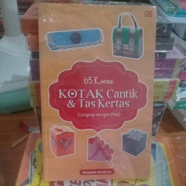 

65 Kreasi KOTAK Cantik & Tas Kertas