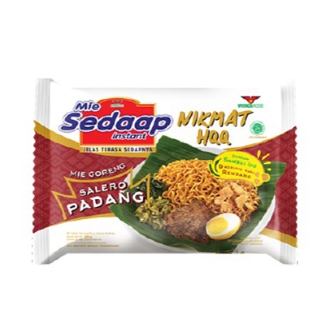 

SEDAP MIE INSTAN GORENG SALERO PADANG 86 GR