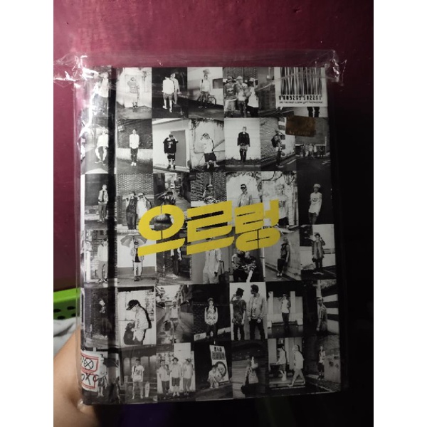 Album Unsealed Only EXO K Growl/Album Only Repackage EXO Growl No Photocard/Photocard Baekhyun Growl
