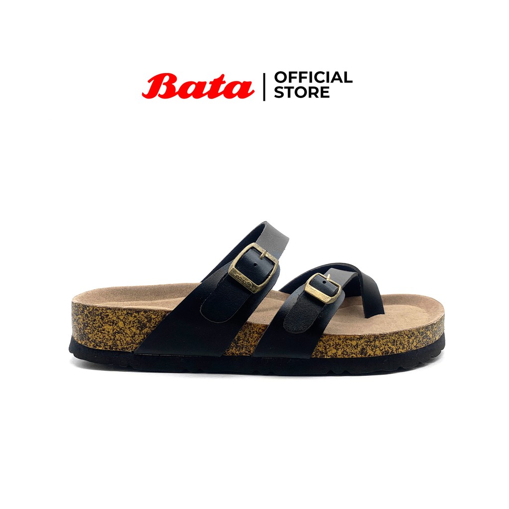 Bata Sandal Wanita Athena 3 Black -  5716193