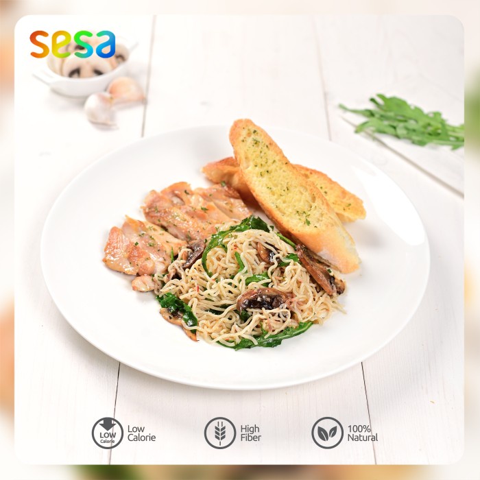 

pasta-aneka- skinny aglio olio pasta - sesa food -aneka-pasta.