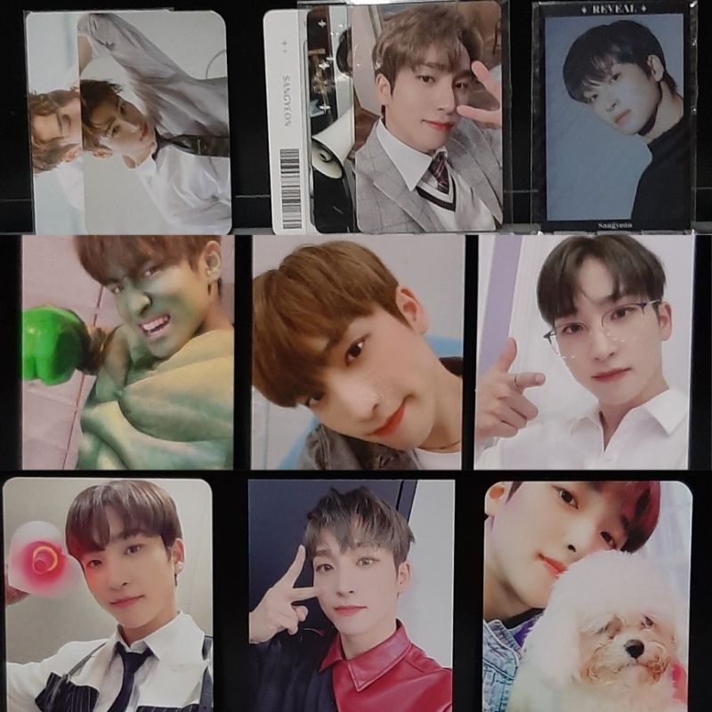 THE BOYZ sangyeon photocars benefit trading card ls appmus joeun everline sg reveal
