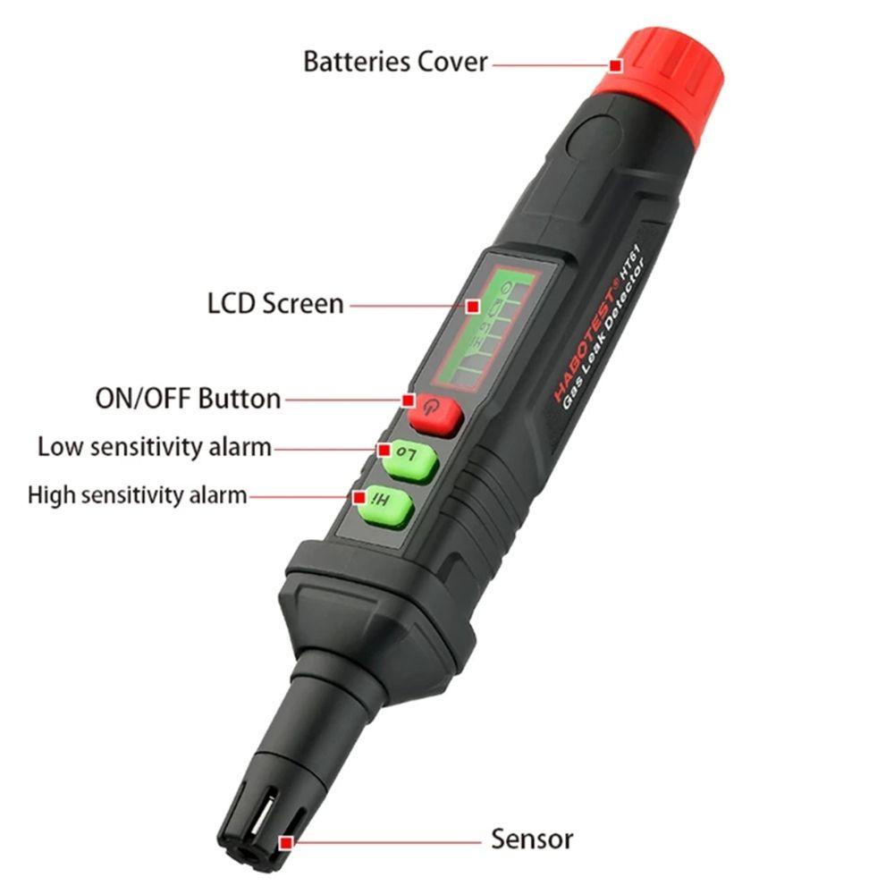 POPULAR Populer Detektor Kebocoran Gas Professional Pen Type Alarm Mudah Terbakar Gas Meter