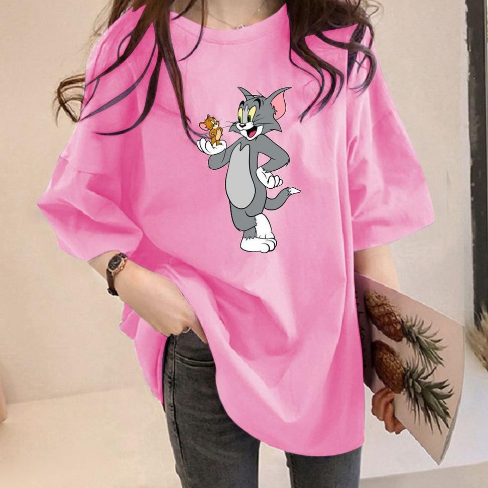

Ct5CodeKAOS OVERSIZE TOM&JERRY MOTIF KARTUN LUCU(terupdate) G5Y