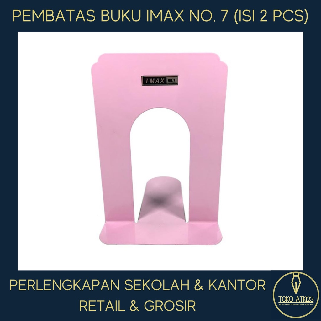 Pembatas Buku / Book Stand Merk IMAX No. 7