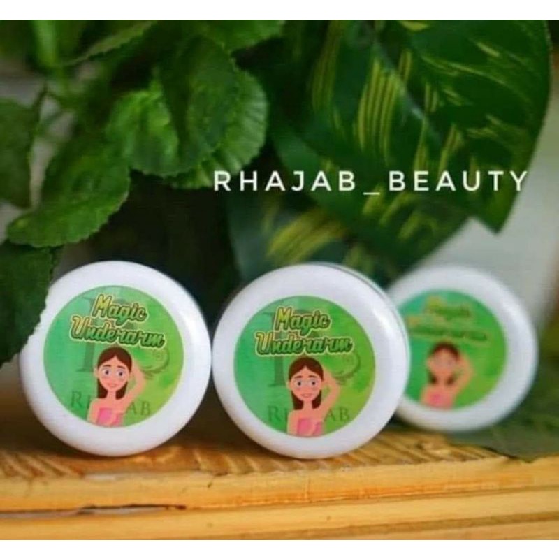 MAGIC UNDERARM ORIGINAL BY RHAJAB BEAUTY/CREAM PENCERAH KETIAK