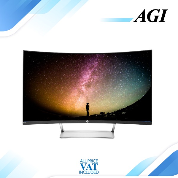 Monitor LED HP N270C 27" 1920x1080 75Hz 5ms VA VGA HDMI DP Curved