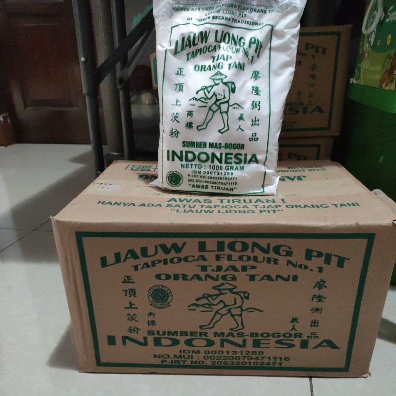 

sagu tani liauw liong pit 1kg original halal