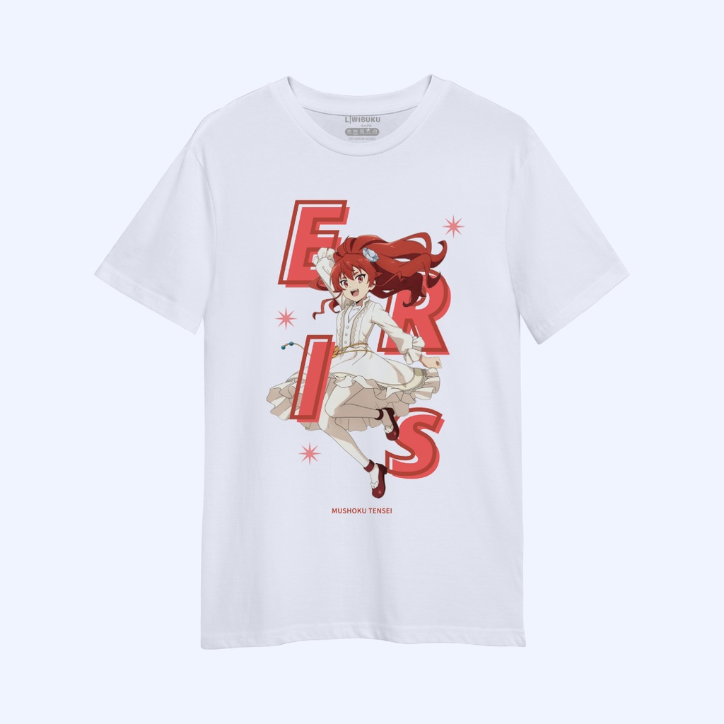 WIBUKU Kaos Anime Mushoku Tensei Eris the Queen