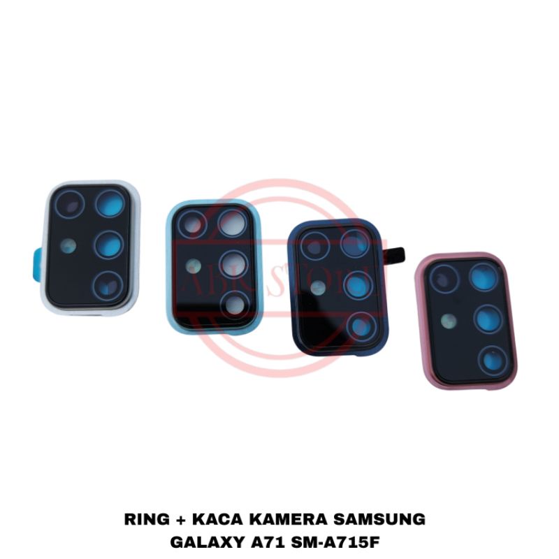 RING + KACA KAMERA BELAKANG / LENSA CAMERA SAMSUNG GALAXY A71 SM-715F