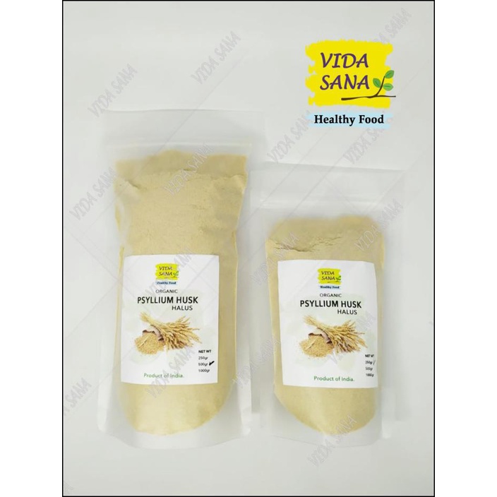 

PSYLLIUM HUSK 98% PURE - HALUS 250GR