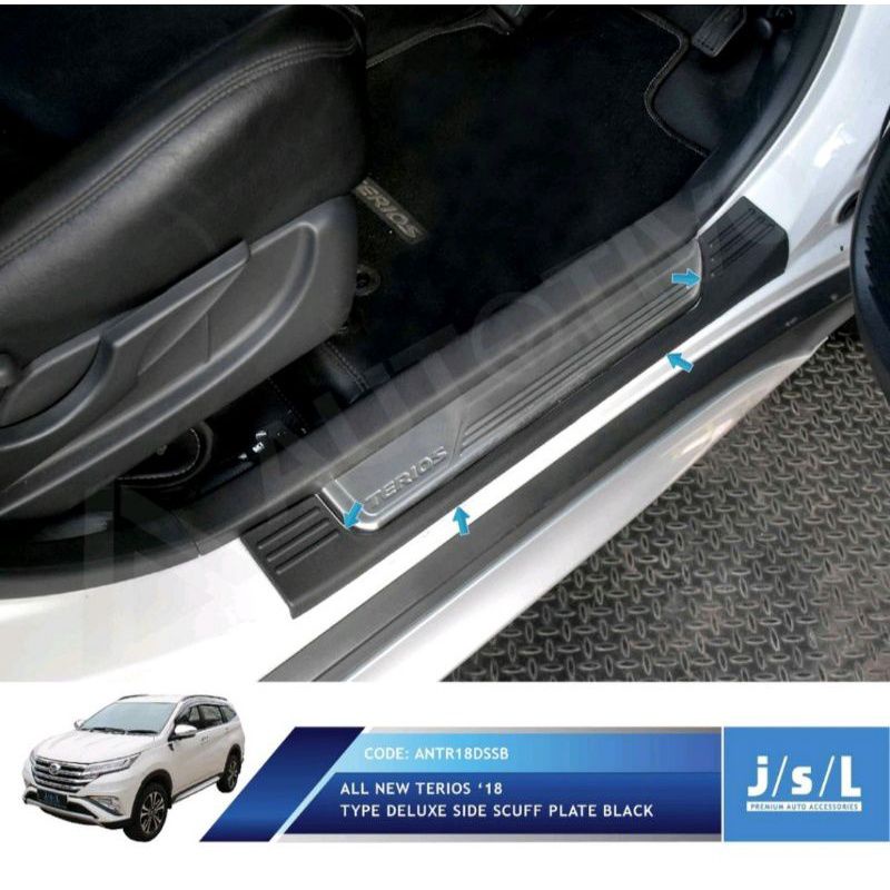 Sillplate Samping All New Terios 2018 Tipe R Deluxe